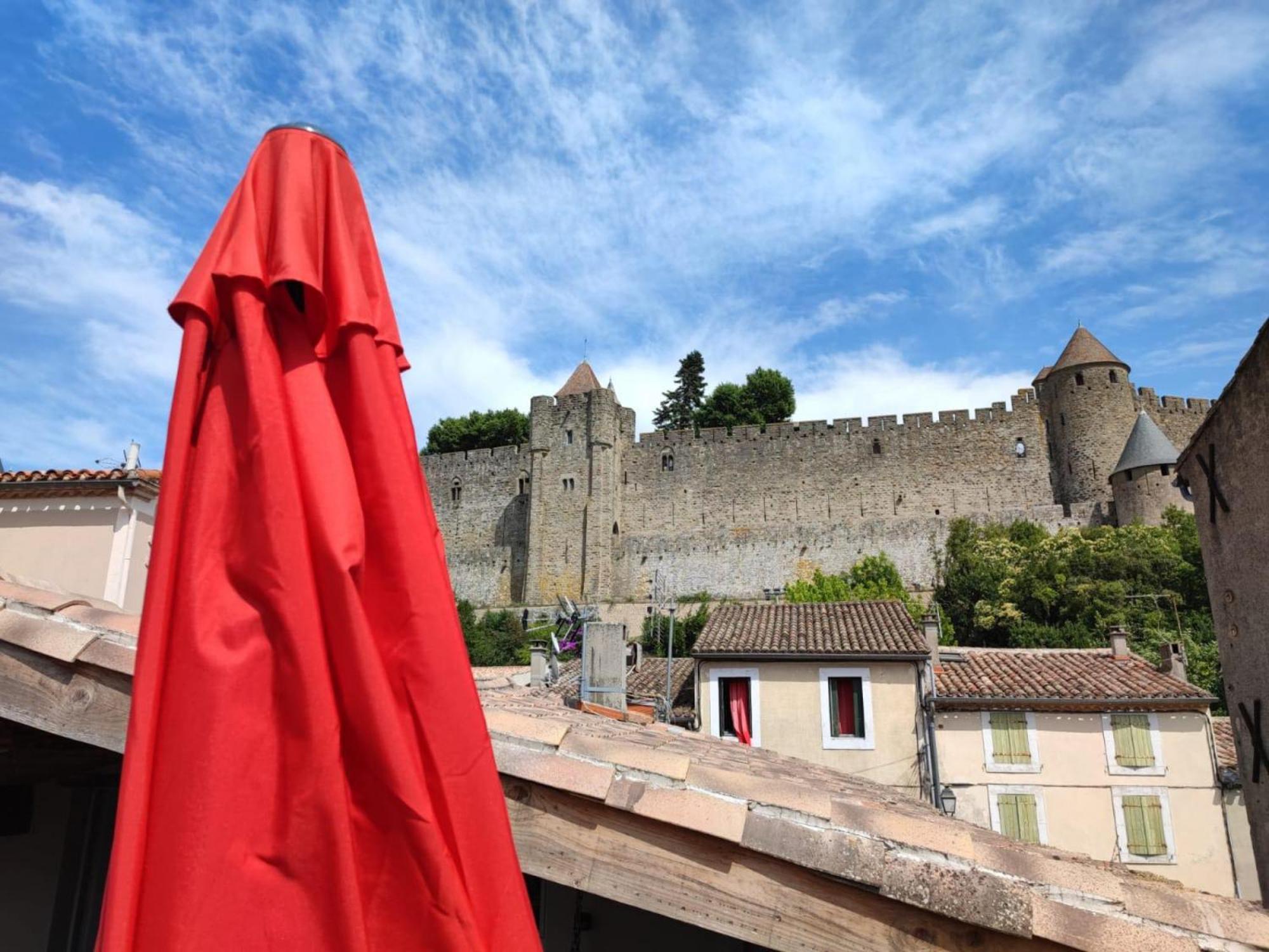 La Terrasse Du Temps Jadis Villa Carcassone Exterior photo